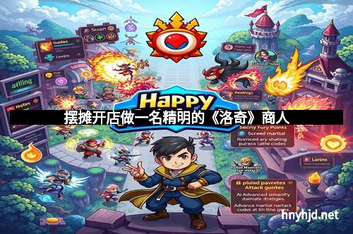 摆摊开店做一名精明的《洛奇》商人